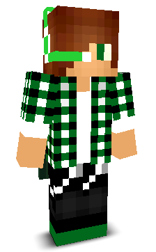 Front of Devouched's Minecraft skin