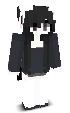 Front of Violence's Minecraft skin