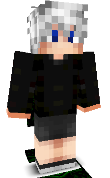 Front of supercenter's Minecraft skin